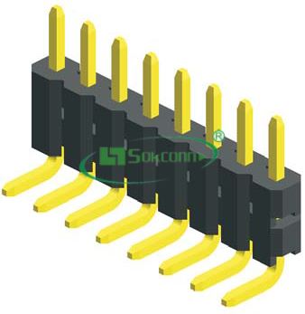 Pitch:2.54mm(0.1”) Board Spacer Single Row Right Type