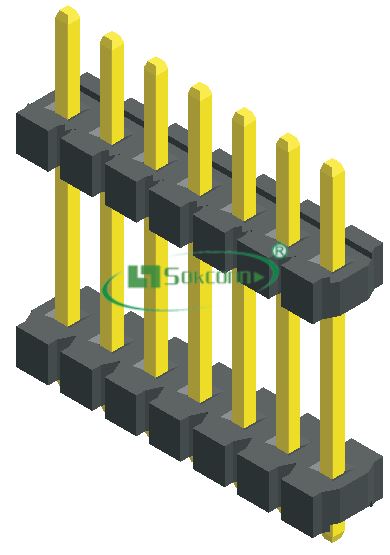 Pitch:3.96mm Power Socket Single Row Dip Type