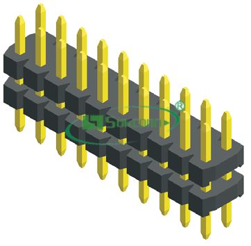 Pitch:2.00X2.00mm Board Spacer Dual Row Straight Type
