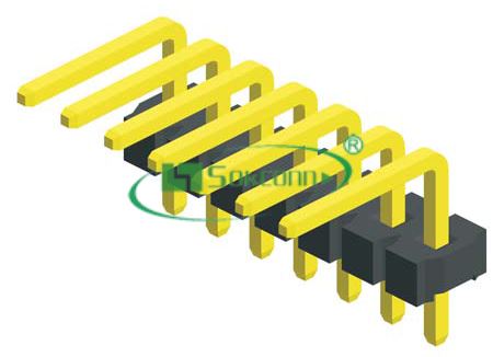 Pitch:3.96mm(0.156”) Power Socket Single Row R/A Type