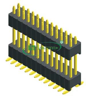 Pitch:1.27X1.27mm Pin Header Board Spacer Dual Row S.M.T