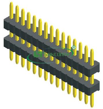 Pitch:1.27mm(0.05”) 0.40 SQ Pin Pin Header Board Spacer Single Row Type