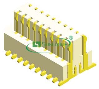 名称：Pitch:0.80mm(0.03”) Board To Board Male S.M.T
