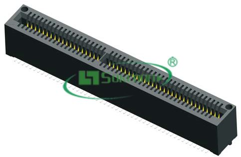 名称：Pitch:1.00mm(0.039”) Mini PCI S.M.T With Post