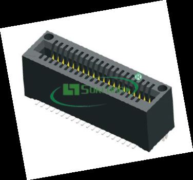 名称：Pitch:1.00mm(0.039”) Mini PCI S.M.T With Fork Post