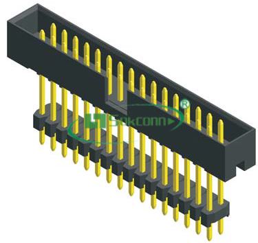 名称：Pitch:2.00X2.00mm Shrouded Header Straight Elevator Dip Type