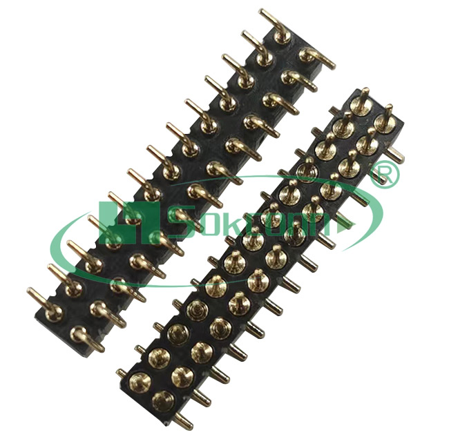 Name: 2.54 Round PIN Double Row SMT H3.0